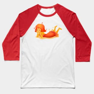 Flame Princess Baseball T-Shirt